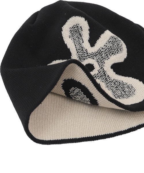 Figments（フィグメンツ）の「フラワーサマーニットワッチ（ニットキャップ/ビーニー・レディース・ブラック・FREE）」の3枚目の写真