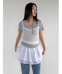 シアーレイヤードキャミソール