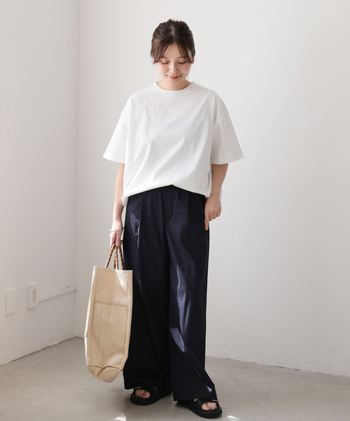 JOURNAL STANDARD（ジャーナルスタンダード）の「《追加》タックスウェットTシャツ（Tシャツ/カットソー・レディース・ホワイト/Red/ブラック系その他/ブラウン系その他・FREE）」の16枚目の写真
