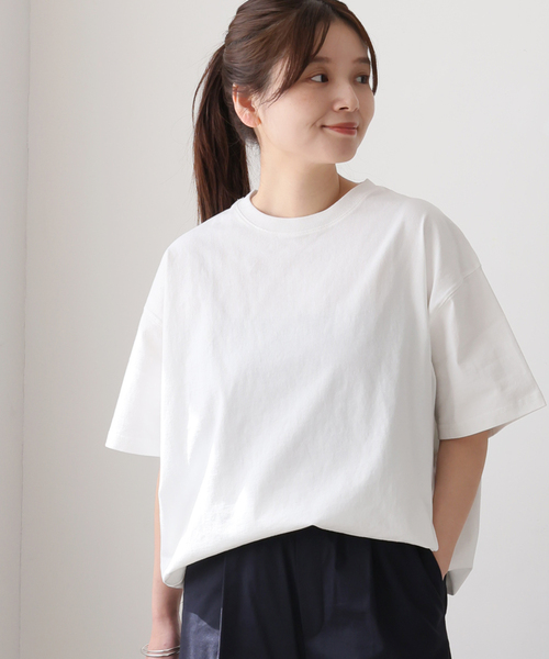 JOURNAL STANDARD（ジャーナルスタンダード）の「《追加》タックスウェットTシャツ（Tシャツ/カットソー・レディース・ホワイト/Red/ブラック系その他/ブラウン系その他・FREE）」の19枚目の写真
