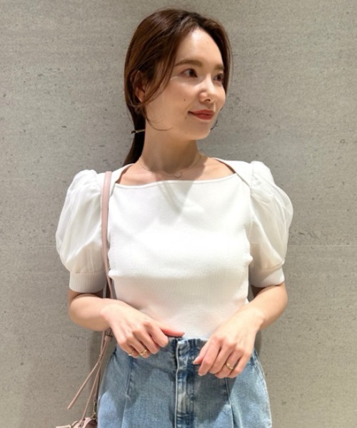 CELFORD セルフォード ブラウス パフスリーブ 38 M セルフォード