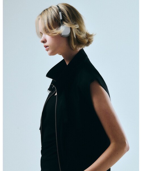 bpr BEAMS（ビーピーアール ビームス ）の「km5 / Lightwear Headphones Hp1（ヘッドフォン/イヤホン・レディース・ホワイト/ブラック・ONE SIZE）」の4枚目の写真