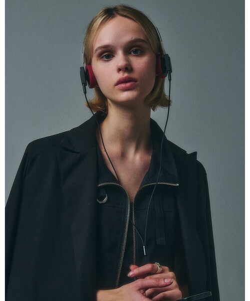 bpr BEAMS（ビーピーアール ビームス ）の「km5 / Lightwear Headphones Hp1（ヘッドフォン/イヤホン・レディース・ホワイト/ブラック・ONE SIZE）」の6枚目の写真