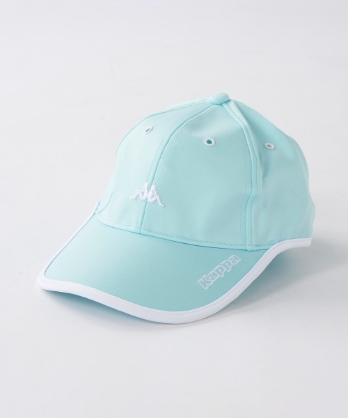Kappa(カッパ)の「【Kappa/カッパ】レディースロゴキャップ ゴルフ(キャップ・レディース・ホワイト/ブラック/ターコイズブルー・FREE)」の3枚目の写真