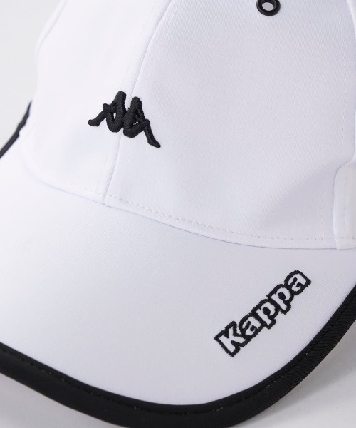 Kappa(カッパ)の「【Kappa/カッパ】レディースロゴキャップ ゴルフ(キャップ・レディース・ホワイト/ブラック/ターコイズブルー・FREE)」の22枚目の写真