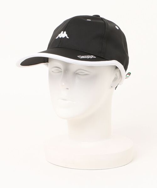 Kappa(カッパ)の「【Kappa/カッパ】レディースロゴキャップ ゴルフ(キャップ・レディース・ホワイト/ブラック/ターコイズブルー・FREE)」の6枚目の写真