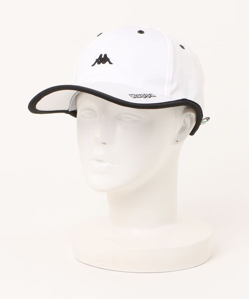 Kappa(カッパ)の「【Kappa/カッパ】レディースロゴキャップ ゴルフ(キャップ・レディース・ホワイト/ブラック/ターコイズブルー・FREE)」の5枚目の写真