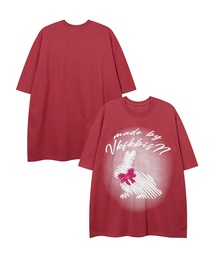 シャドウラビットプリントTシャツ