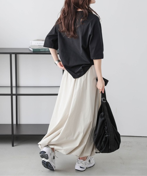 SUGAR BISKET(シュガービスケット)の「カレッジ風ロゴ Tシャツ(Tシャツ/カットソー・レディース・ブラック/ホワイト・フリー)」の11枚目の写真