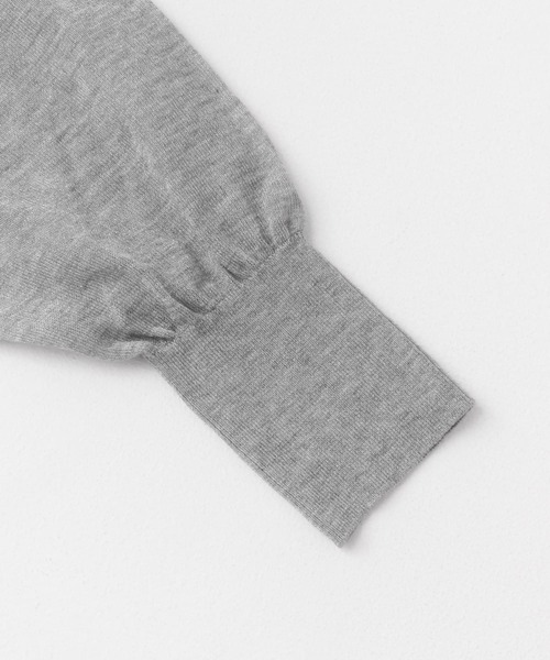 URBAN RESEARCH ROSSO WOMEN(アーバンリサーチ ロッソ)の「ミドルシアーカーディガン(カーディガン/ボレロ・レディース・ベージュ/グレー/ブラック・FREE)」の8枚目の写真