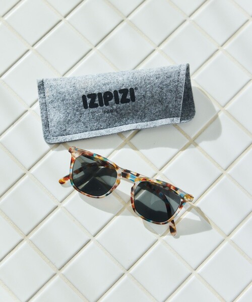 IZIPIZI(イジピジ)の「IZIPIZI/イジピジ #E(ファッション用グラス)(サングラス・メンズ・キャメル/ピンク/サックスブルー/その他9/ブラック/ブラウン・ONE SIZE)」の20枚目の写真