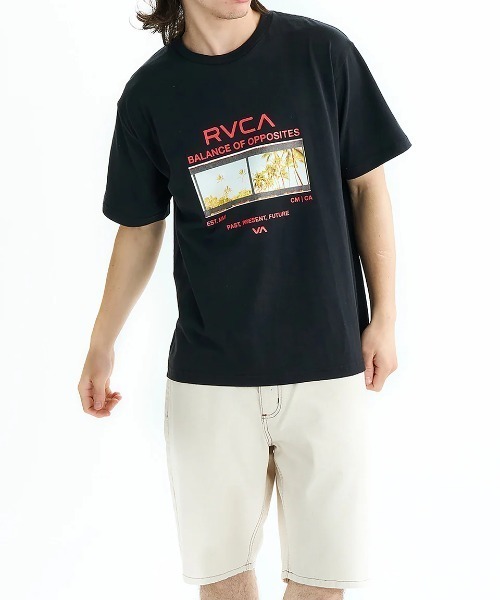 RVCA(ルーカ)の「【RVCA/ルーカ】25SS CONACT SS/半袖フォト・フィルムモチーフプリントTシャツ(Tシャツ/カットソー・メンズ・ホワイト/ブラック・SMALL/MEDIUM)」の3枚目の写真