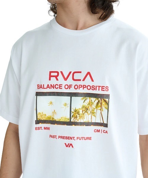 RVCA(ルーカ)の「【RVCA/ルーカ】25SS CONACT SS/半袖フォト・フィルムモチーフプリントTシャツ(Tシャツ/カットソー・メンズ・ホワイト/ブラック・SMALL/MEDIUM)」の7枚目の写真