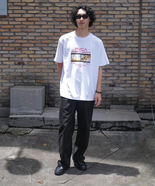 RVCA(ルーカ)の「【RVCA/ルーカ】25SS CONACT SS/半袖フォト・フィルムモチーフプリントTシャツ(Tシャツ/カットソー・メンズ・ホワイト/ブラック・SMALL/MEDIUM)」の12枚目の写真