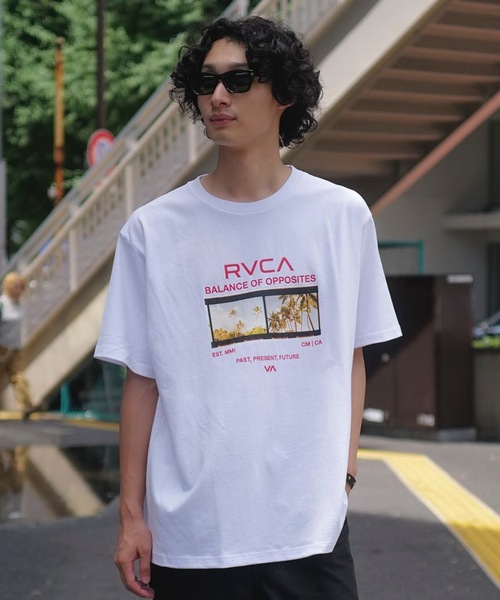 RVCA(ルーカ)の「【RVCA/ルーカ】25SS CONACT SS/半袖フォト・フィルムモチーフプリントTシャツ(Tシャツ/カットソー・メンズ・ホワイト/ブラック・SMALL/MEDIUM)」の10枚目の写真