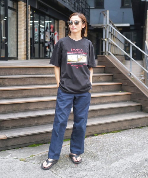 RVCA(ルーカ)の「【RVCA/ルーカ】25SS CONACT SS/半袖フォト・フィルムモチーフプリントTシャツ(Tシャツ/カットソー・メンズ・ホワイト/ブラック・SMALL/MEDIUM)」の13枚目の写真