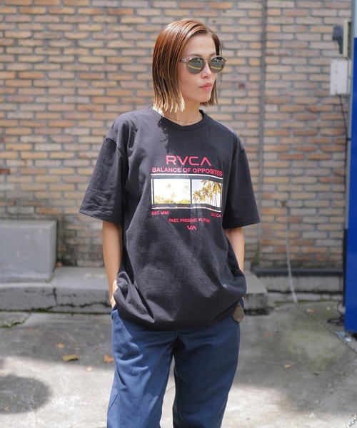 RVCA(ルーカ)の「【RVCA/ルーカ】25SS CONACT SS/半袖フォト・フィルムモチーフプリントTシャツ(Tシャツ/カットソー・メンズ・ホワイト/ブラック・SMALL/MEDIUM)」の16枚目の写真