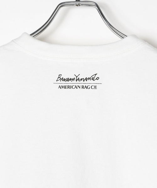 AMERICAN RAG CIE（アメリカンラグシー）の「【AMERICAN RAG CIE×BANANA YAMAMOTO】SUNFLOWER Tシャツ（ユニセックス）（Tシャツ/カットソー・メンズ・ブラック/ホワイト・LARGE/MEDIUM）」の7枚目の写真