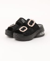 Parade | 【厚底】エアーソールビジュースライドサンダル　1474-WK(サンダル)