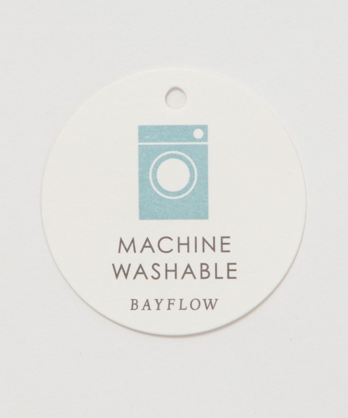 BAYFLOW（ベイフロー）の「[さらりとした肌触り]16ゲージニットプルオーバー（ニット/セーター・レディース・ラベンダー/ブラック/グレイッシュベージュ・FREE）」の4枚目の写真