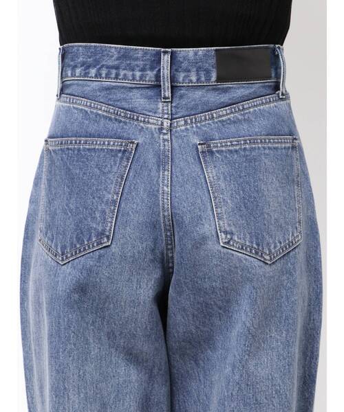 ELENDEEK（エレンディーク）の「ワイドラフデニムパンツ（デニムパンツ・レディース・ブルー/ブラック・01/02/03）」の10枚目の写真