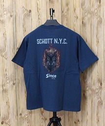 schott(�V���b�g)��T-SHIRT FIREWOLF(T�V���c/�J�b�g�\�[)