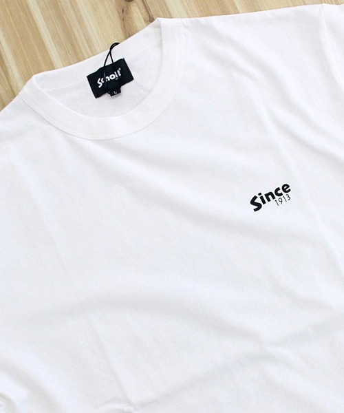 schott(ショット)の「T-SHIRT FIREWOLF(Tシャツ/カットソー・メンズ・ブラック/ホワイト/ネイビー・L/XL/XXL/M)」の9枚目の写真