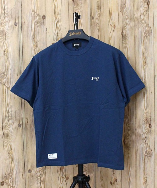 schott(ショット)の「T-SHIRT FIREWOLF(Tシャツ/カットソー・メンズ・ブラック/ホワイト/ネイビー・L/XL/XXL/M)」の15枚目の写真