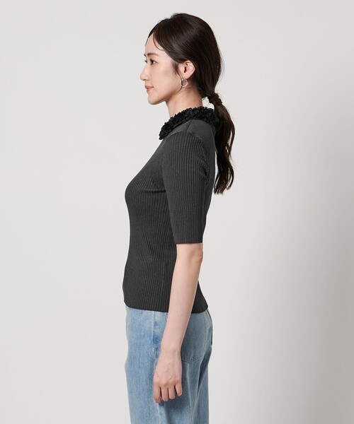 UNITED ARROWS レディ フラワー チュール ニット UNITED ARROWS（ユナイテッドアローズ）の「レディ フラワー