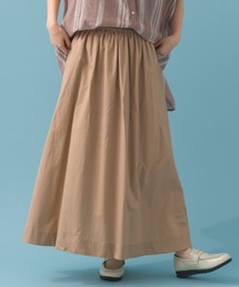 OMNES | コットンポプリンギャザースカート(スカート)