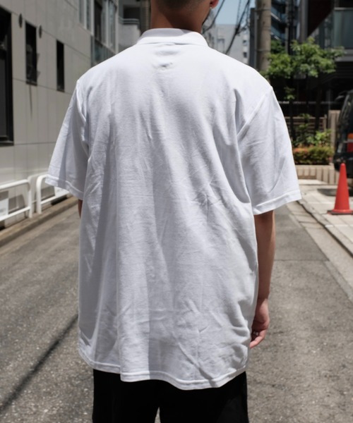 GILDAN(ギルダン)の「THRIFTY LOOK スリフティルック / GILDAN 5.2OZ COTTON POLO SHIRTS ポロシャツ ギルダン(ポロシャツ・メンズ・ネイビー/ロイヤルブルー/ホワイト/ライトブルー/ブラック/ブルー/グレー/グリーン・MEDIUM/LARGE/X-LARGE)」の14枚目の写真