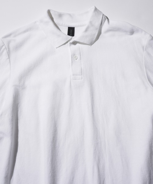 GILDAN(ギルダン)の「THRIFTY LOOK スリフティルック / GILDAN 5.2OZ COTTON POLO SHIRTS ポロシャツ ギルダン(ポロシャツ・メンズ・ネイビー/ロイヤルブルー/ホワイト/ライトブルー/ブラック/ブルー/グレー/グリーン・MEDIUM/LARGE/X-LARGE)」の10枚目の写真