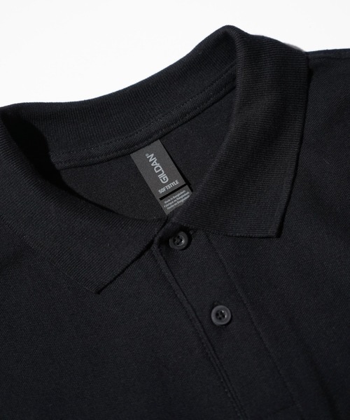 GILDAN(ギルダン)の「THRIFTY LOOK スリフティルック / GILDAN 5.2OZ COTTON POLO SHIRTS ポロシャツ ギルダン(ポロシャツ・メンズ・ネイビー/ロイヤルブルー/ホワイト/ライトブルー/ブラック/ブルー/グレー/グリーン・MEDIUM/LARGE/X-LARGE)」の15枚目の写真