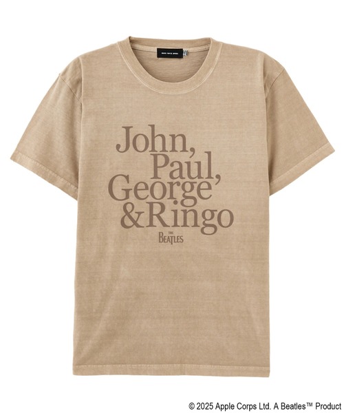 GOOD ROCK SPEED(グッドロックスピード)の「(GOOD ROCK SPEED)THE BEATLES S/S TEE(Tシャツ/カットソー・レディース・ベージュ・ONE SIZE)」の1枚目の写真