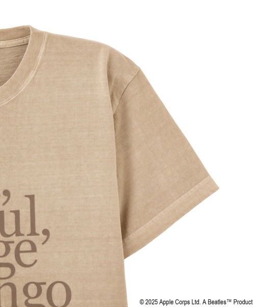 GOOD ROCK SPEED(グッドロックスピード)の「(GOOD ROCK SPEED)THE BEATLES S/S TEE(Tシャツ/カットソー・レディース・ベージュ・ONE SIZE)」の5枚目の写真