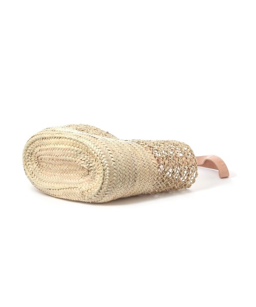 studio CLIP（スタディオクリップ）の「【daily CLIP】KECH レザーショルダーバスケット（かごバッグ・レディース・その他1・FREE）」の4枚目の写真