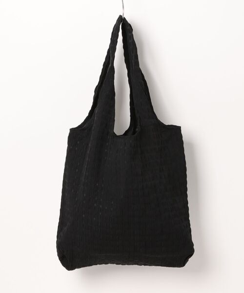 TONE SELECT GOODS（トーンセレクトグッズ）の「Liaa/くしゅくしゅ チェック トートバッグ A18654（トートバッグ・レディース・オレンジ/パープル/ピンク/ブラック・FREE）」の10枚目の写真