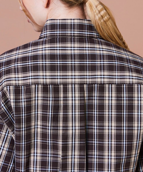 セール】ハイカウントコットン チェックシャツジャケット（シャツ