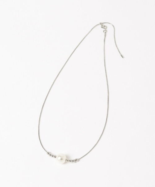 HARE（ハレ）の「ピアスチャームタレンセットネックレス(HARE)（ネックレス・レディース・シルバー/オフホワイト・FREE）」の17枚目の写真