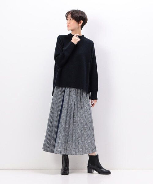 K.T KIYOKO TAKASE（キヨコタカセ）の「グレンチェックカラー プリーツスカート（スカート・レディース・ブルー系その他/ピンク系その他・11号/9号）」の7枚目の写真