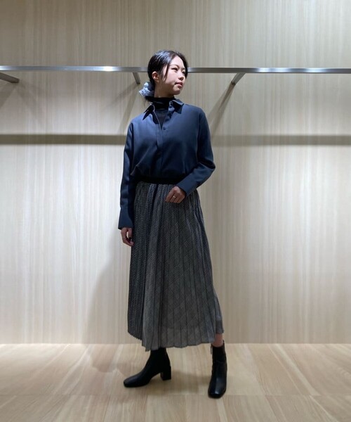 K.T KIYOKO TAKASE（キヨコタカセ）の「グレンチェックカラー プリーツスカート（スカート・レディース・ブルー系その他/ピンク系その他・11号/9号）」の12枚目の写真