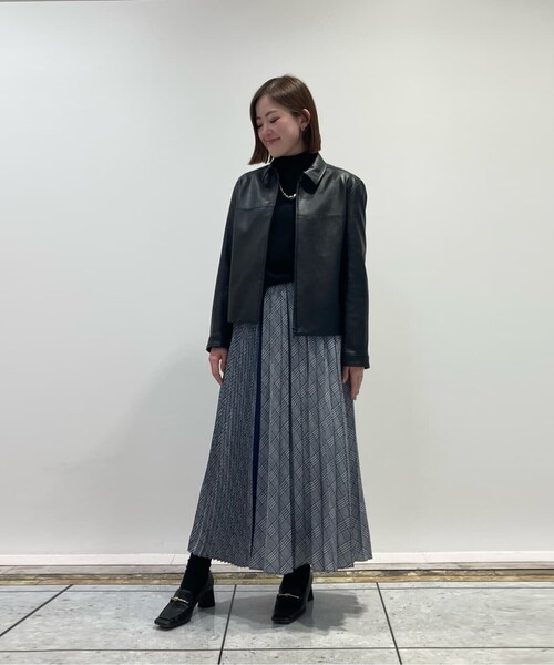 K.T KIYOKO TAKASE（キヨコタカセ）の「グレンチェックカラー プリーツスカート（スカート・レディース・ブルー系その他/ピンク系その他・11号/9号）」の11枚目の写真