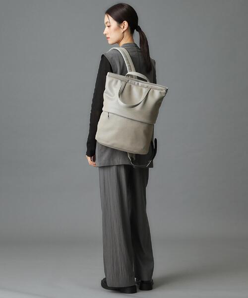 HIROKO HAYASHI(ヒロコハヤシ)の「MAMELI(マメリ)リュック(バックパック/リュック・レディース・ベージュ・00)」の19枚目の写真