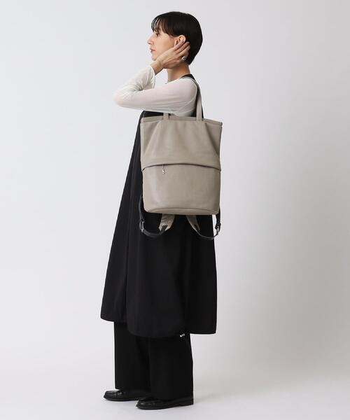 HIROKO HAYASHI(ヒロコハヤシ)の「MAMELI(マメリ)リュック(バックパック/リュック・レディース・ベージュ・00)」の21枚目の写真