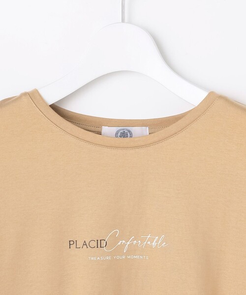 J.PRESS(ジェイプレス)の「ロゴ Tシャツ(Tシャツ/カットソー・レディース・ブルー系/ホワイト系/ベージュ系/オレンジ系・LARGE/MEDIUM)」の9枚目の写真
