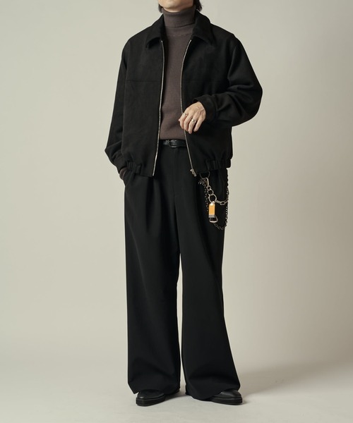 フェイクスウェードブルゾン（ブルゾン）｜Lui's（ルイス）の