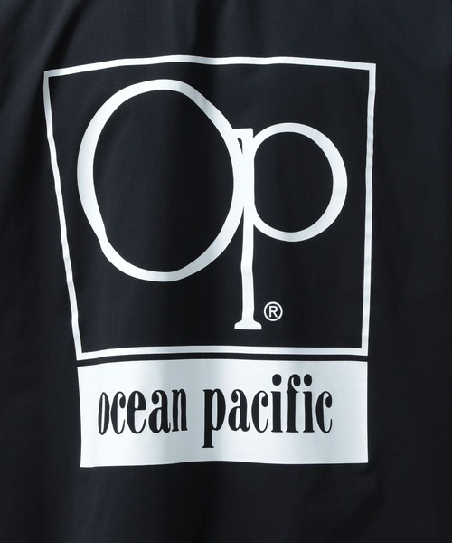 Ocean Pacific（オーシャンパシフィック）の「【Ocean Pacific(オーシャンパシフィック)】ロゴラッシュガードTシャツ[吸水速乾・UVカット・水陸両用]（Tシャツ/カットソー・メンズ・ブラック/ホワイト・MEDIUM/LARGE）」の14枚目の写真