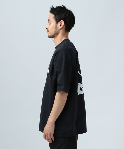 Ocean Pacific（オーシャンパシフィック）の「【Ocean Pacific(オーシャンパシフィック)】ロゴラッシュガードTシャツ[吸水速乾・UVカット・水陸両用]（Tシャツ/カットソー・メンズ・ブラック/ホワイト・MEDIUM/LARGE）」の20枚目の写真