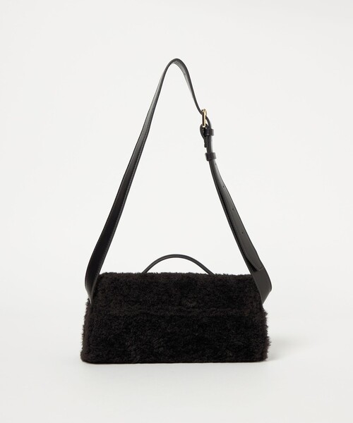 EMMEL REFINES(エメルリファインズ)の「<EMMEL REFINES>EM フラップ ボア ショルダーバッグ(ショルダーバッグ・レディース・ライトブルー/ブラック/ブラウン・FREE)」の9枚目の写真