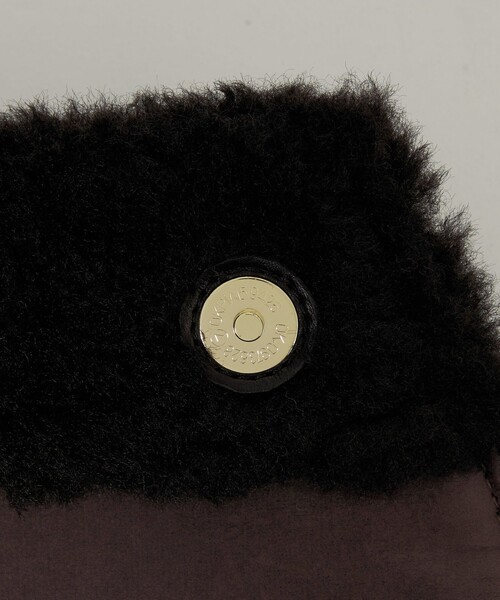 EMMEL REFINES(エメルリファインズ)の「<EMMEL REFINES>EM フラップ ボア ショルダーバッグ(ショルダーバッグ・レディース・ライトブルー/ブラック/ブラウン・FREE)」の15枚目の写真